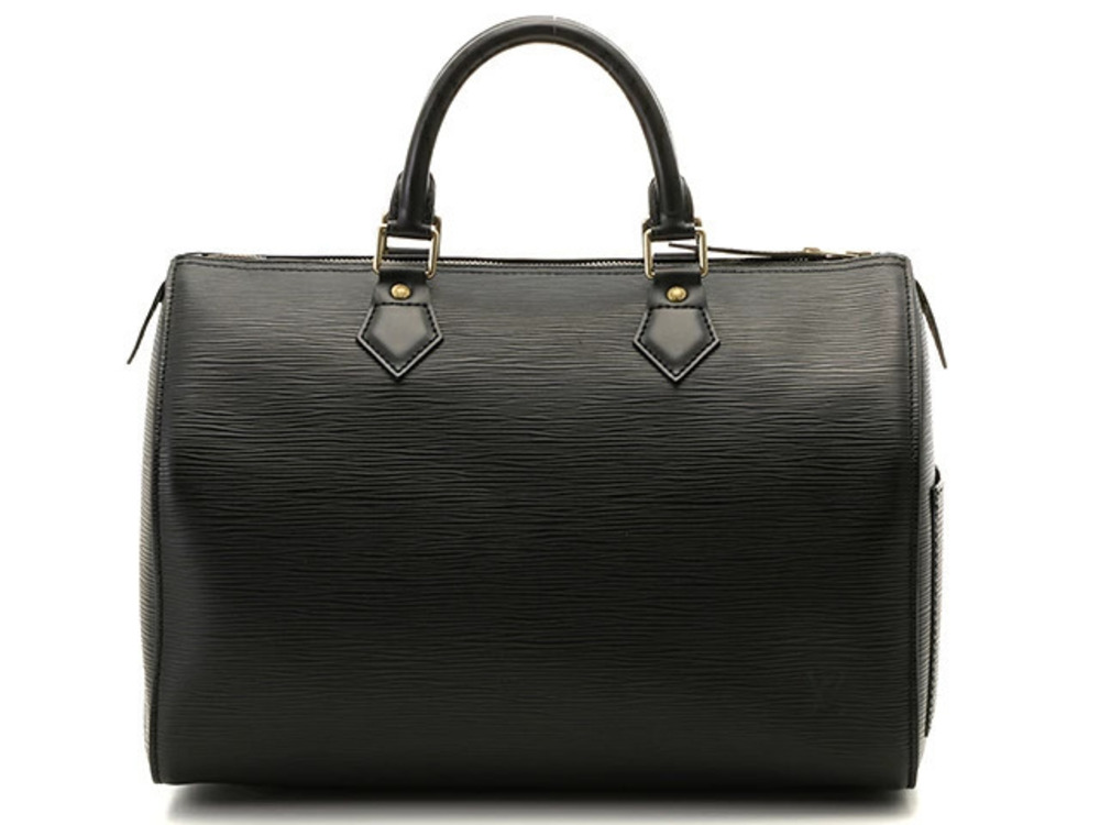 LOUIS VUITTON Speedy Epi Noir Black
